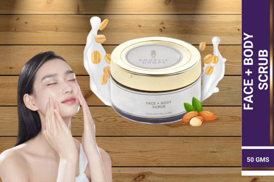 Angelic Drops Face and Body Scrub for Smooth and Radiant Skin