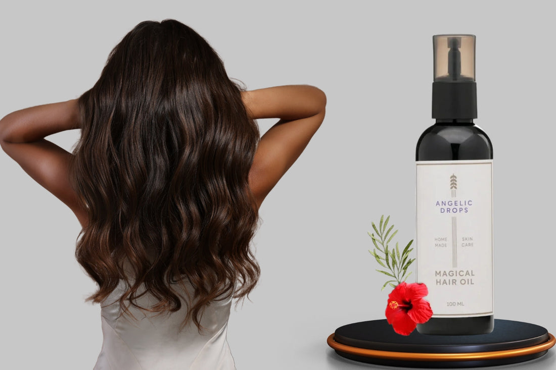 Experience the Power of Angelicdrops Magical Hair Oil for Lush, Beautiful Locks